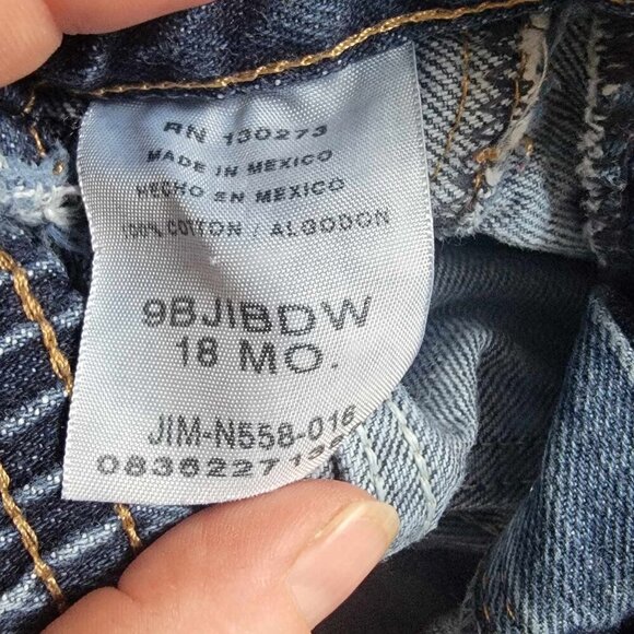 🔥5 FOR $25🔥Baby Jean Bundle! 2 for 1! Wrangler and Children's Place - Picture 8 of 10